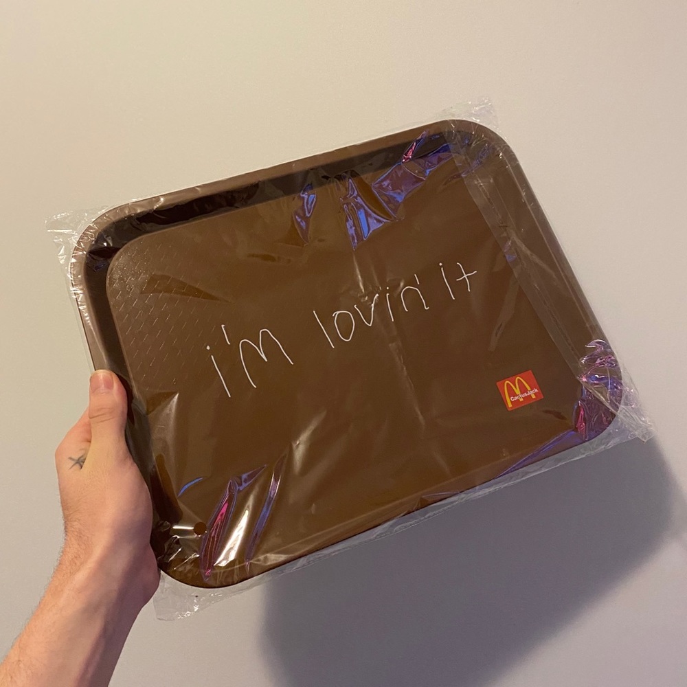 TRAVIS SCOTT lunch tray